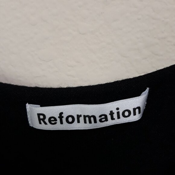 Reformation Atticus Camisole M Strappy Flowy Minimalist Balletcore Monochrome - Picture 4 of 6